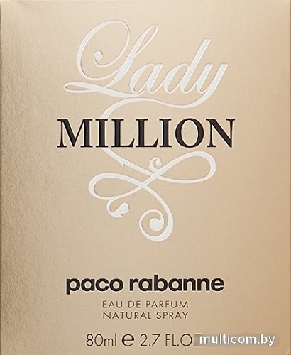Paco Rabanne Lady Million EdP (80 мл)