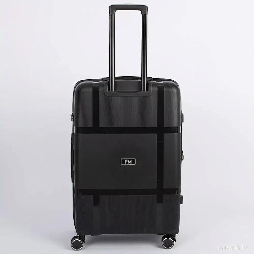 Чемодан-спиннер Francesco Molinary 341-AT309/3-27BLK (черный)