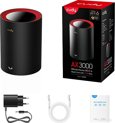 Wi-Fi роутер Cudy M3000 1.0 (1-Pack)