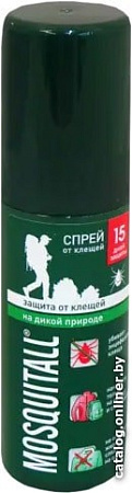 Спрей от насекомых Mosquitall Защита от клещей 100 мл