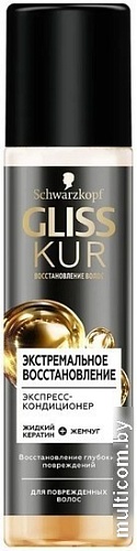 Кондиционер Gliss Kur Спрей Экстремальное восстановление для поврежденных волос 200 мл
