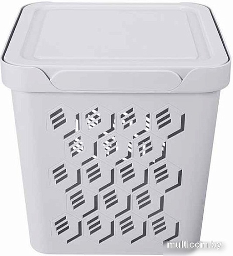 Ящик для хранения Econova Deluxe 18 л 433242730 (светло-серый)