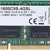 Оперативная память G.Skill 4GB DDR3 SODIMM PC3-12800 F3-1600C9S-4GSL