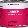 Эмаль Цветогамма ПФ-115 ТУ 1.8 кг (красный)