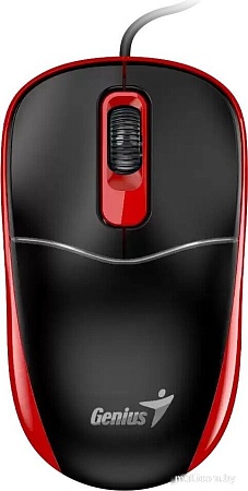 Мышь Genius DX-111 USB-A (черный/красный)