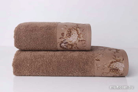 Полотенце Arya Desima 70x140 (коричневый)