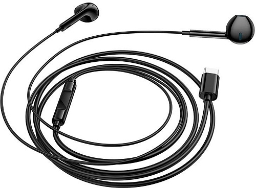 Наушники Borofone BM100 USB Type-C (черный)