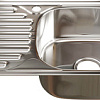 Кухонная мойка Mixline 530530 (правая, полированная, 0.6 мм)