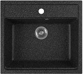 Кухонная мойка GreenStone GRS-06-308 (черный)