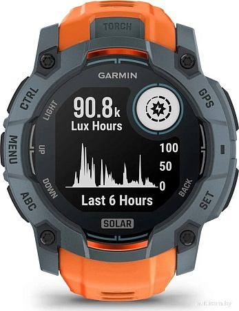 Умные часы Garmin Instinct 3 Solar 50 мм (серый)