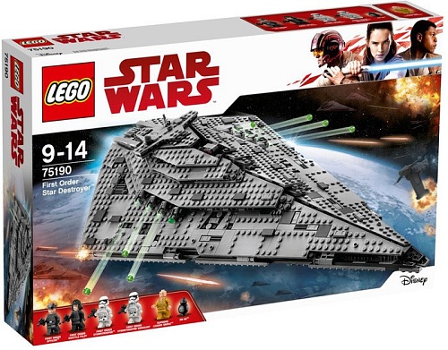 Конструктор LEGO Star Wars 75190 Звездный разрушитель Первого Ордена