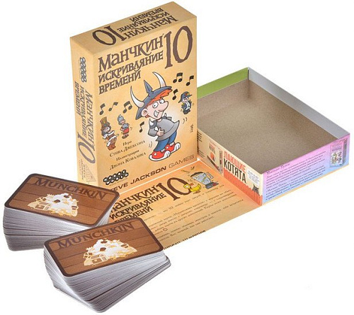 Карточная игра Мир Хобби Дополнение. Манчкин 10. Искривляние времени 915710
