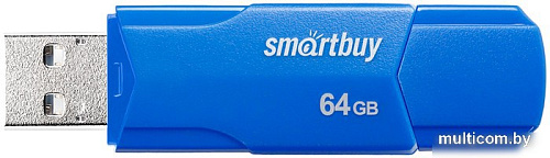 USB Flash SmartBuy Clue 64GB (синий)