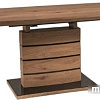 Кухонный стол Signal Leonardo 160/220x90 (коричневый)