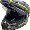 Мотошлем AIM JK802S 802-014-XS (XS, желтый/серый/черный)