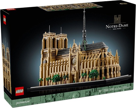 Конструктор LEGO Architecture 21061 Собор Парижской Богоматери