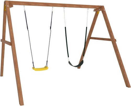 Стационарные качели Красная звезда с гибкими качелями Р911-18