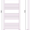 Полотенцесушитель Сунержа Богема+ прямая 1200х500 03-0220-1250