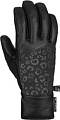 Горнолыжные перчатки Reusch Beatrix R-TEX XT 6331277-7053 (р-р 8.5, Black/Black Leopard)