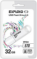 USB Flash Exployd 570 32GB (белый) [EX-32GB-570-White]