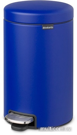 Мусорное ведро Brabantia Pedal Bin NewIcon 12 л (минерально-синий)