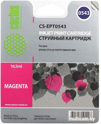 Картридж CACTUS CS-EPT0543