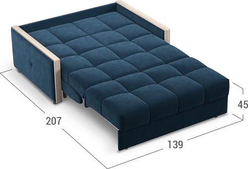 Диван Moon Trade Мадрид 125 003750 (синий)