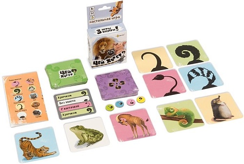 Развивающая игра Эврикус Чей хвост? BG-11051