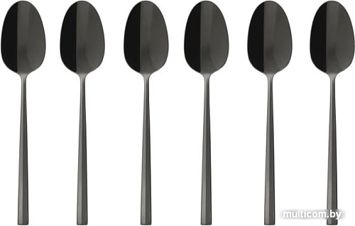 Набор кофейных ложек Sambonet Rock 2Black 52762KA7