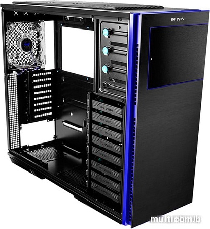 Корпус In Win 707 Gaming Version (черный/красный)