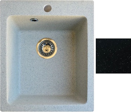 Кухонная мойка Gerhans A10 (оникс)