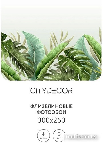 Фотообои Citydecor Цветы и Растения 129 300x260