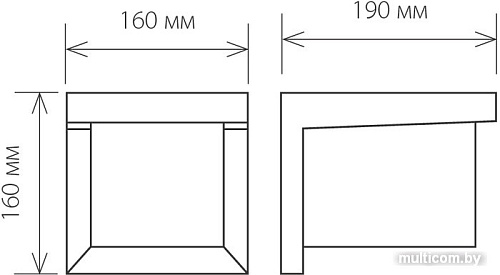 Elektrostandard 1540 Techno Shelter Grit