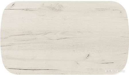 Столешница Millwood Закругленная 105x60x1.8 (дуб белый Craft)