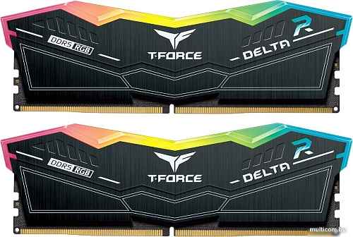 Оперативная память Team T-Force Delta RGB 2x32ГБ DDR5 6400 МГц FF3D564G6400HC30CDC01