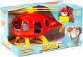 Игрушечный транспорт Полесье Вертолет Шмель 67654 (красный)