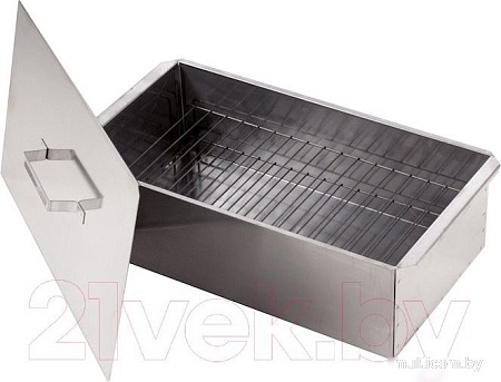 Мангалы, грили, барбекю НПО Кедр С поддоном 50x27x27.5 К2-0.8БП-В (0.8мм, сталь)