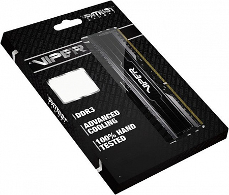Оперативная память Patriot Viper 3 Black Mamba 2x4GB KIT DDR3 PC3-12800 (PV38G160C9K)