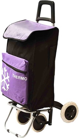 Сумка-тележка MonAmi XY-074 (фиолетовый/черный)