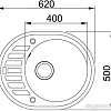 Кухонная мойка Franke ROG 611C (графит)