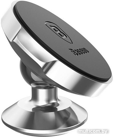 Автомобильный держатель Baseus Small Ears SUER-B0S (серебристый)