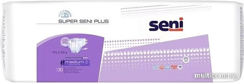 Подгузники Seni Super Plus M (30 шт)