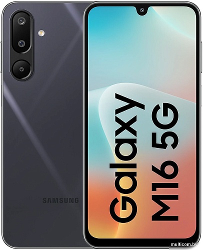 Телефон Samsung Galaxy M16 5G SM-M166P 4GB/128GB (черный)