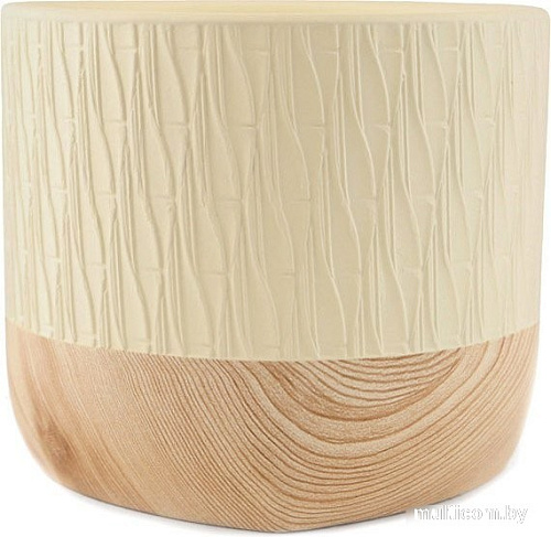 Кашпо Mandarin Decor Рустика P18C23102B-12milk (молочный)