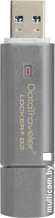 USB Flash Kingston DataTraveler Locker+ G3 8GB (DTLPG3/8GB)