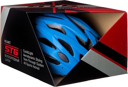 Cпортивный шлем STG MV29-A M (р. 55-58, синий)