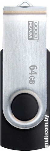 USB Flash GOODRAM UTS2 64GB (черный) [UTS2-0640K0R11]