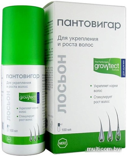 Лосьон Пантовигар Для укрепления и роста волос мужской 100 мл
