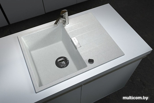 Кухонная мойка Tolero Loft TL-650 (серый металлик)