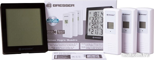 Термогигрометр Bresser Temeo Hygro Quadro 73257